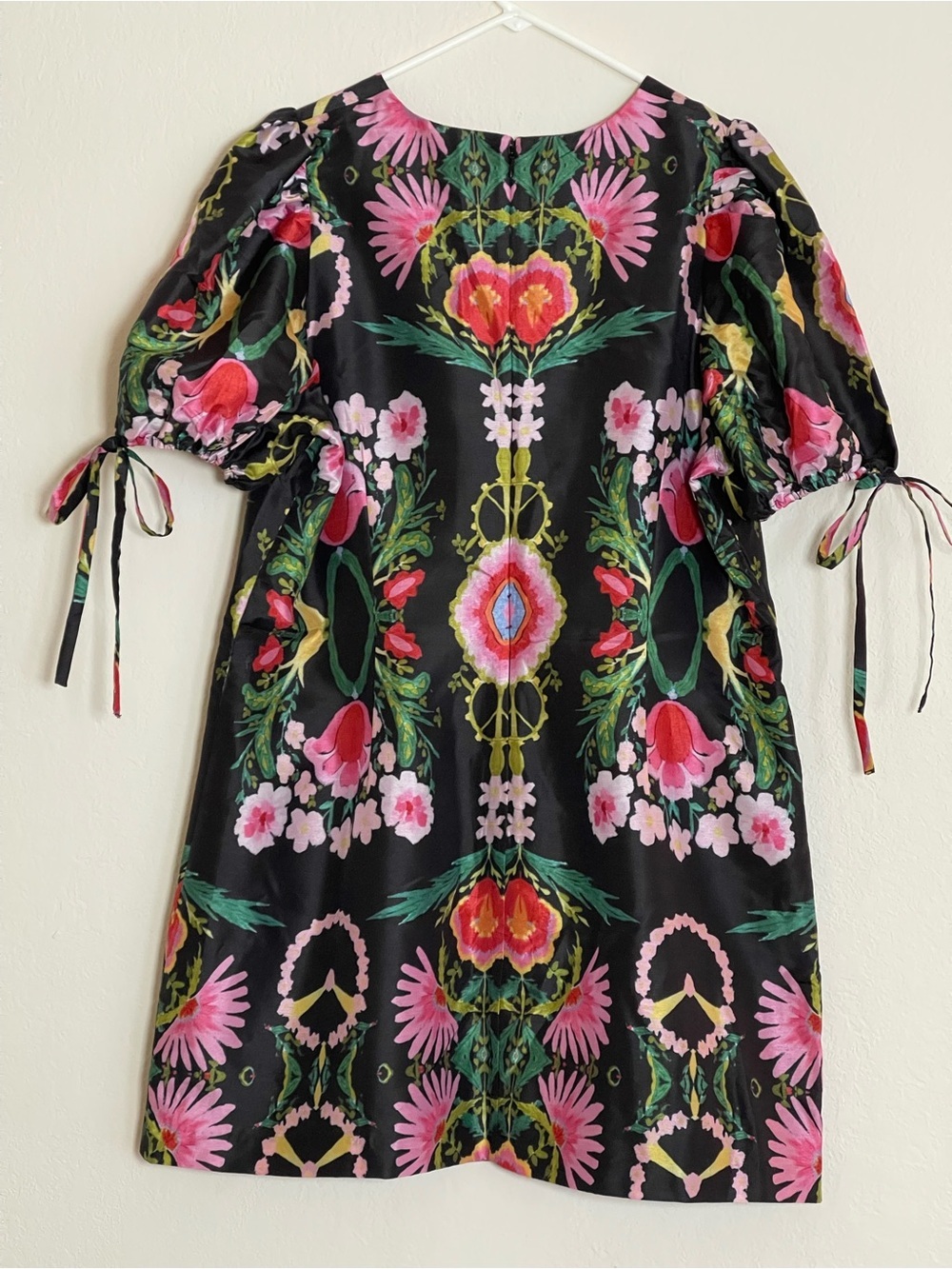 Hutch Ellia Mini Dress Black Multicolor Floral Size 1X - Picture 5 of 16
